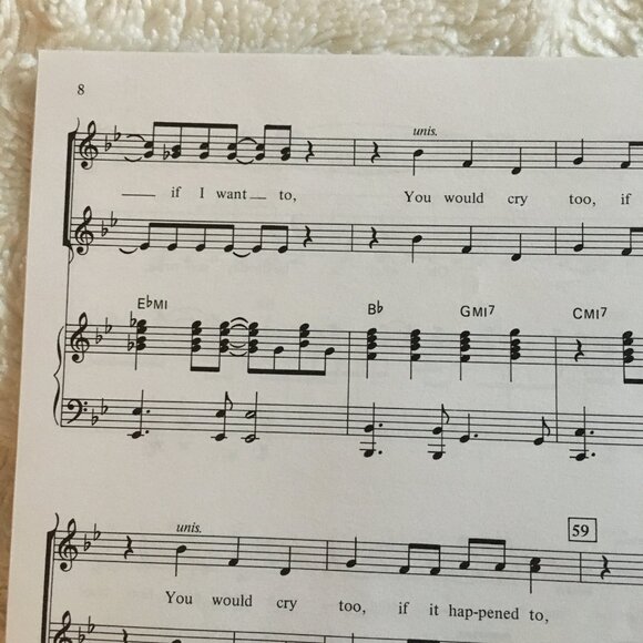 5/$25 'It's My Party' Pop Hit Vocal Arrangement Music Sheets - Picture 4 of 4
